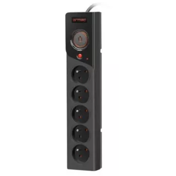 Maitinimo juosta Armac Z5 Black 5 AC lizdai 250 V 5 m