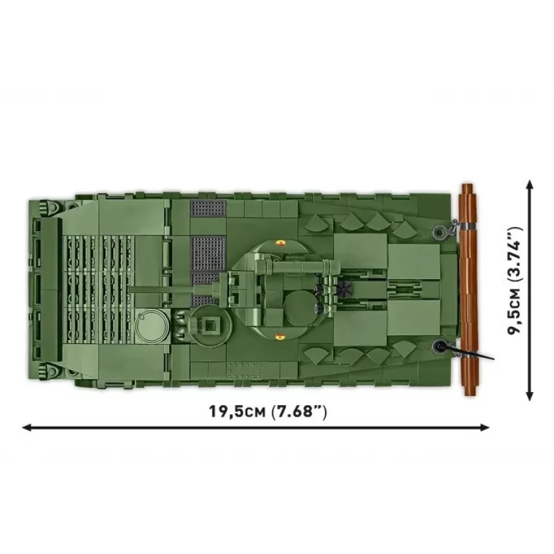 Konstruktorius Cobi Blocks BMP-1 758 dalių – mastelio modelio statybiniai blokeliai