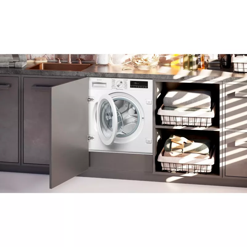 Neff W6441X1 skalbyklė priekinio pakrovimo 8 kg 1400 aps/min balta