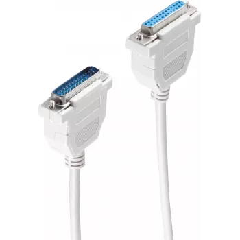 Serijinis kabelis ShiverPeaks BS78022-5 pilkas 5m DB-25