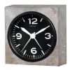 NeXtime Real Time Heavy Metal sieninis laikrodis 5167, 9,5x9,5x3,2 cm, pilkas