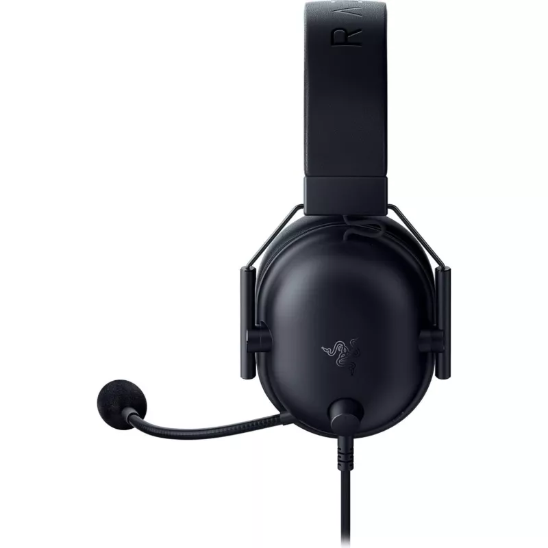 Laidinis žaidimų ausinių komplektas Razer BlackShark V2 X — binauralinis, 3,5 mm, 32 Ω, 12–28000 Hz, boom mikrofonas -42 dB, 270 g