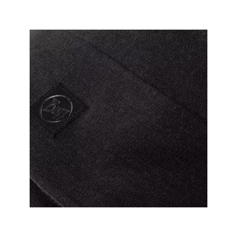 Kepurė Buff Heavyweight Merino Wool Hat Loose Winter Cap - Juoda