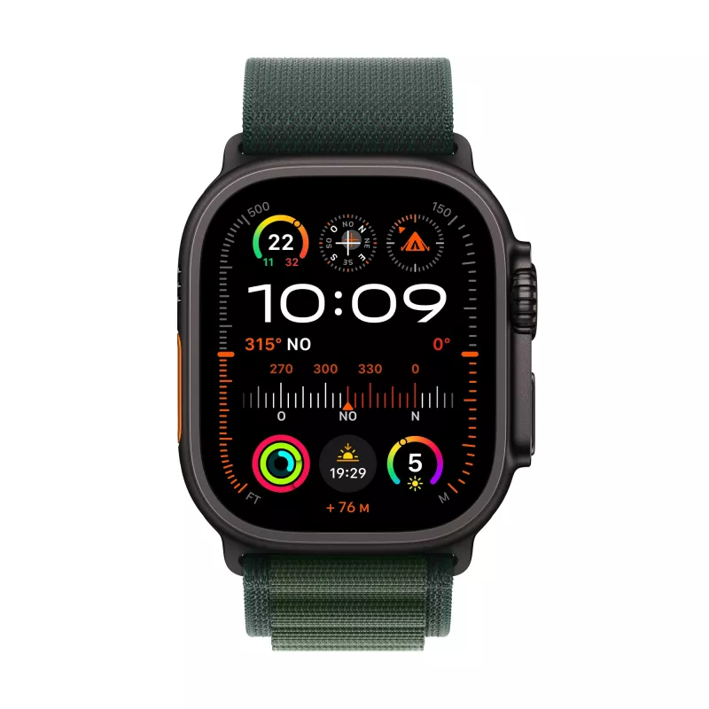 Apple Watch Ultra 2 - 49 mm - Juodas titanas