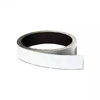 Magnetinė juosta Franken LS15 15 mm x 10 m, balta, storis 0,8 mm