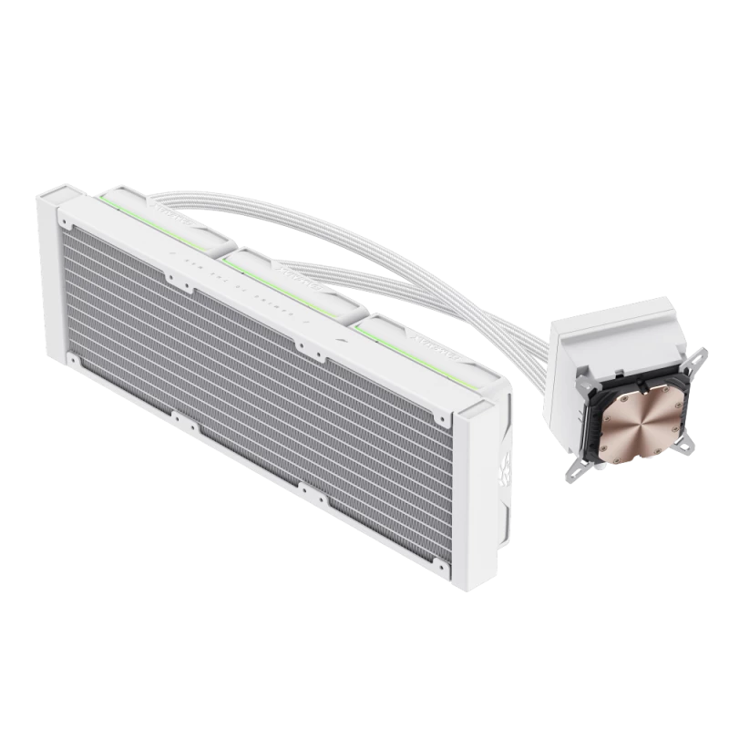 Gamemax HAILSTORM 360 LCD | Baltas | Skystas aušintuvas CPU