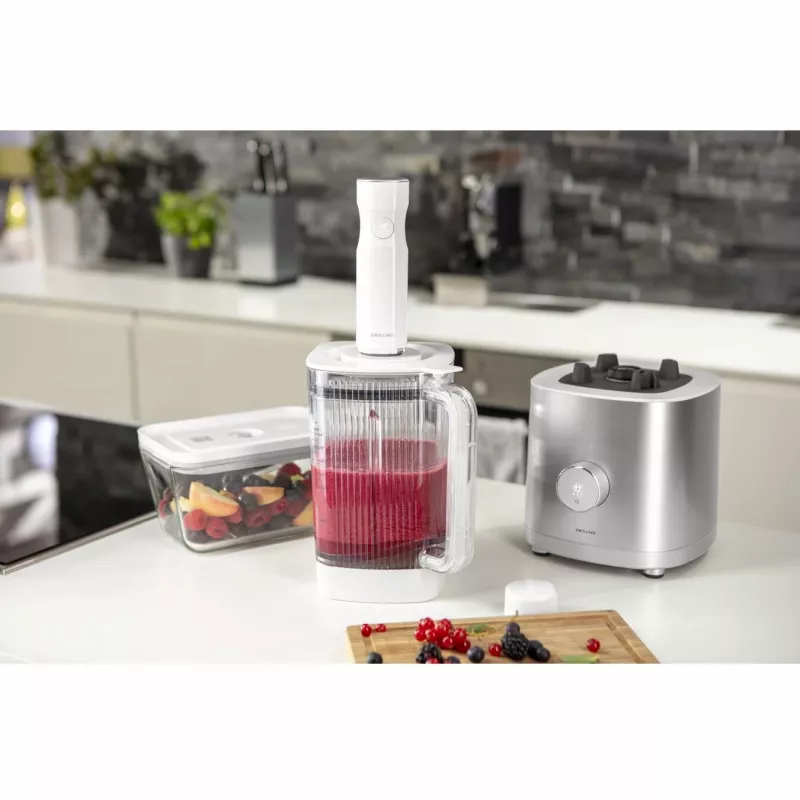 Vakuuminis siurblys ZWILLING FRESH & SAVE baltas, baterija 3,7V, MicroUSB įkrovimas, 190×50×50 mm, 330 g