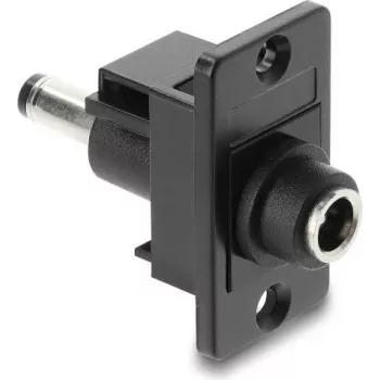 Skydinis adapteris DC 5,5×2,1 mm lizdas į DC 5,5×2,1 mm kištuką, DELOCK 91116