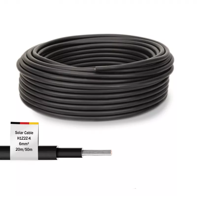 Kabelis Digitus DK-SCIC6B-0500 50m 6mm² Juodas UV atsparus