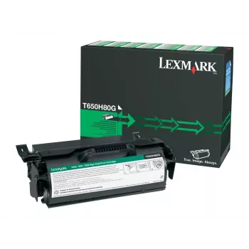 Toneras Lexmark T650H80G 30000 puslapių Juoda