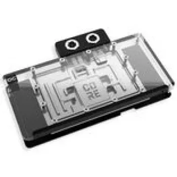 Vandens blokas Alphacool Core RX 9070 XT Nitro+ skaidrus/chrom su galine plokšte