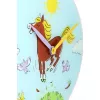 NeXtime klok 8812 Jump for joy, Ø30 cm, sieninis, mėlynas / įvairiaspalvis