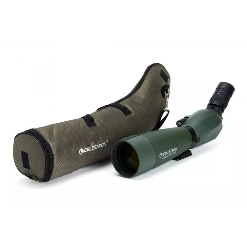 Žiūroninis teleskopas (spotingas) Celestron Regal M2 80ED 60x BaK-4 juodas, žalias