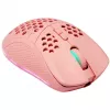 Deltaco GAM-120-P belaidė žaidimų pelė, rožinė, 4800 DPI