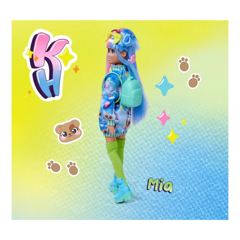 Lėlė Kawaii Hi Mia su aksesuarais 595-3974