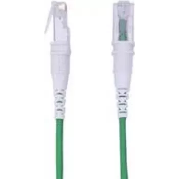 Patchsee ThePATCHCORD RJ45 Patch Laidas Cat. 6A, U/UTP, itin plonas, Žalias, 2,4 m (TPC-SG-U/8)