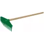 Grėblys Rake Lena 05475 su medine kote, darbinis plotis 60 cm