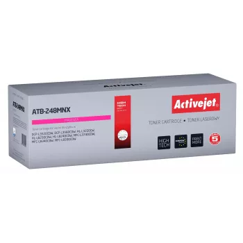 Activejet ATB-248MNX kasetė, skirta Brother spausdintuvams; pakaitalas Brother TN248XLM; Supreme; 2300 puslapių; rausvai raudona