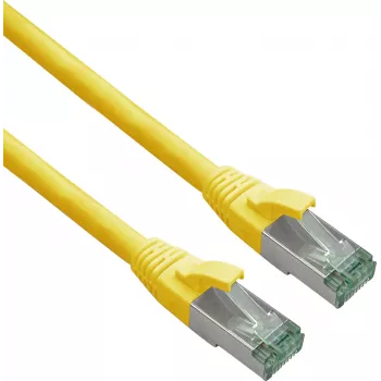 Tinklo kabelis Helos 363702 RJ-45 Cat7 0,15 m Žalia Geltona