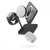 ZENS ZEAPDC01/00 belaidė 4-in-1 įkrovimo stotelė MagSafe + Watch