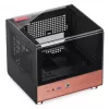 Korpusas Jonsbo TK-0, Mini-Tower, Mini-ITX, juodas