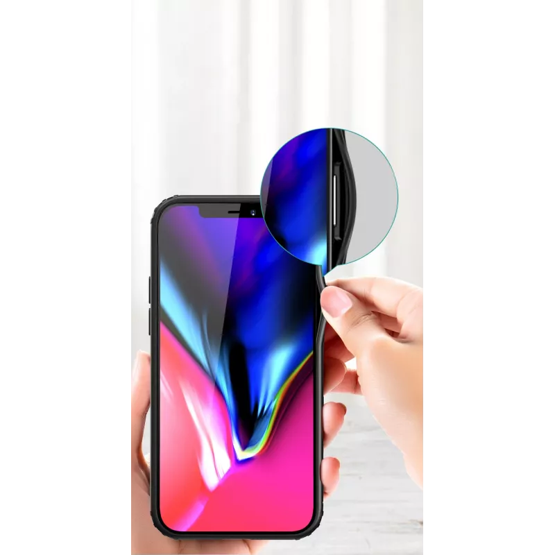 Apsauginis smūgiams atsparus dėklas Devia iPhone 12 Pro Max, žalias