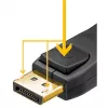 Goobay 74762 - DisplayPort 2.1 laidas 16K 60Hz 3,0 m - Laidas - Garsas/Multimedija (74762)