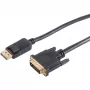 Vaizdo kabelio adapteris DisplayPort – DVI ShiverPeaks BS77492-1