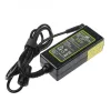 Maitinimo adapteris Green Cell AD40P 45W nešiojamiesiems kompiuteriams, 19V 2.37A, AC-DC, 100–240V įėjimas, juodas