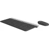 Belaidis klaviatūros ir pelės rinkinys Logitech MK470 Slim Combo, grafitinis