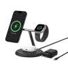 Belaidis įkroviklis Belkin WIZ023VFBK, vidaus, USB, belaidis, ausinėms, išmaniajam telefonui, išmaniajam laikrodžiui, juodas