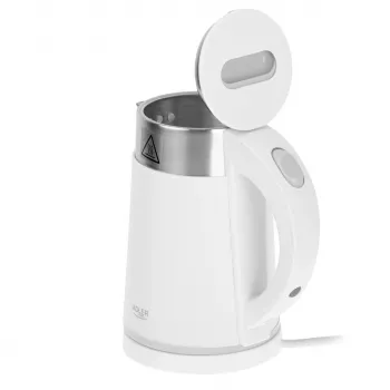 Virdulys Adler AD 1372W – 0,6 L, 800 W, nerūdijančio plieno korpusas, liečiamasis valdymas