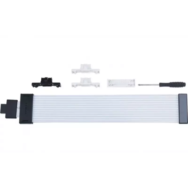 GPU kabelis Lian Li Strimer Wireless 12V 2x6-pin PW16-121W – belaidis RGB PCIe maitinimo ilgintuvas