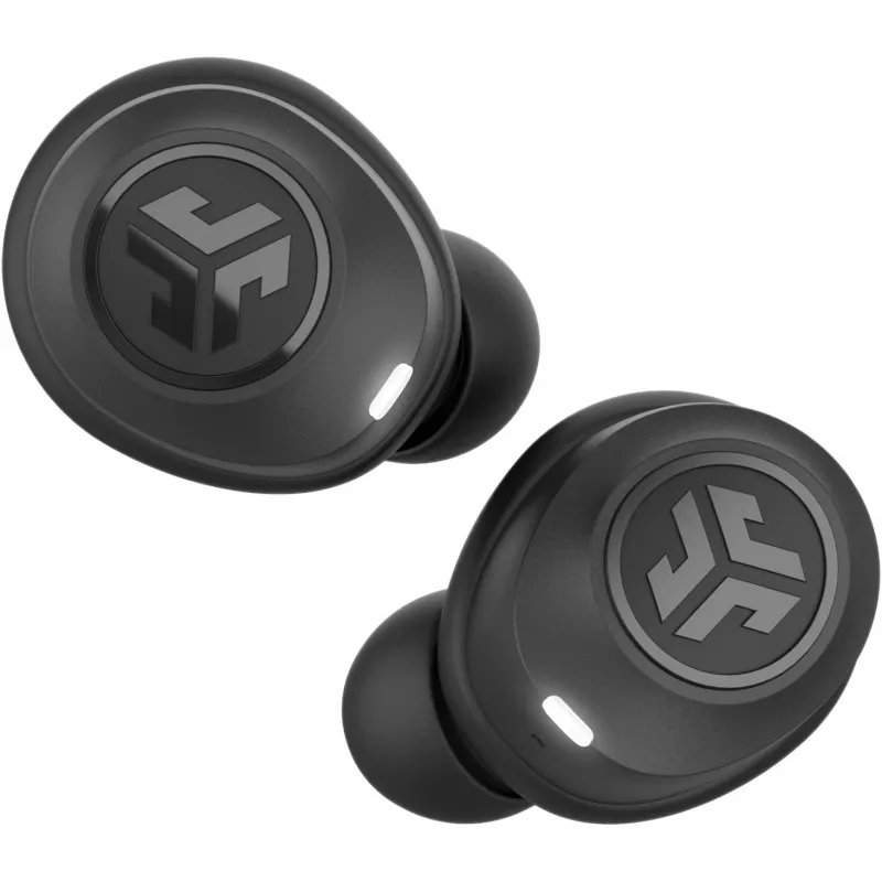 JLab JBuds Air belaidės ausinės į ausis Bluetooth USB Type-A juodos (IEUEBJBUDSAIRRBLK82)