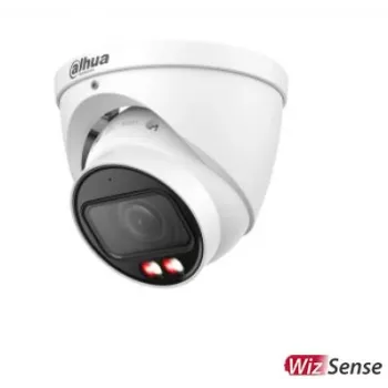 Dahua Technology WizSense 3 serijos IP kupolinė vaizdo stebėjimo kamera, lauko, 6 MP, 3288 x 1850 pikselių, lubų montavimui