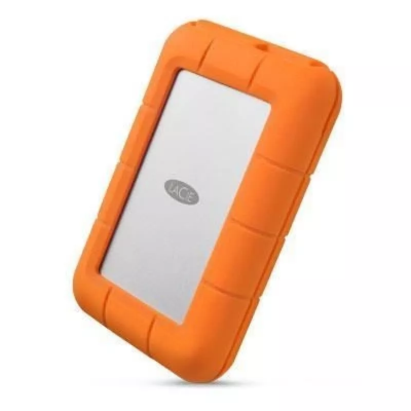 LaCie Rugged Mini išorinis kietasis diskas 4 TB 5400 aps./min. Micro-USB B 3.2 Gen 1 (3.1 Gen 1) oranžinis