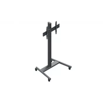 EDBAK TRE100 mobilus TV stovas 42–75 col. ekranams, max apkrova 70 kg, juodas