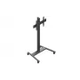 EDBAK TRE100 mobilus TV stovas 42–75 col. ekranams, max apkrova 70 kg, juodas