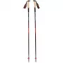 Trekking lazdos Pursuit Carbon Z, Fitness Device pilka/oranžinė, 1 pora, 120 cm