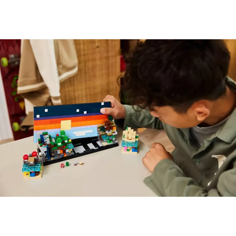 LEGO MINECRAFT 21589 Mini Biomes – statybų rinkinys