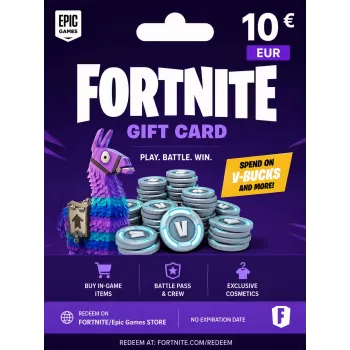 Fortnite dovanų kortelė 10 EUR verslui / darbuotojų dovanoms