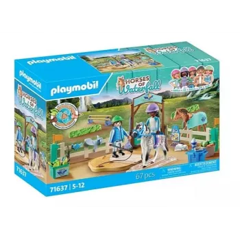 Figūrų rinkinys Arkliai 71637 Šiuolaikinė jojimo mokykla