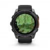 Išmanusis laikrodis GARMIN Fenix 8 – 51 mm titano korpusas, AMOLED 1,4 colio, GPS, 32 GB, 10 ATM, silikoninis dirželis