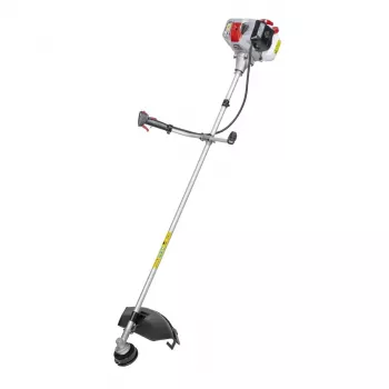 Žoliapjovė Dedra DED8717 benzininė 52cc 1.45 kW su diržais, apsauga, 3 galvučių rinkiniu, valais ir peiliu