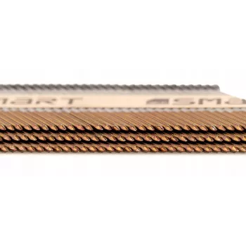 Pirštinės vinys 3,1x75 mm 2200 vnt. juodos