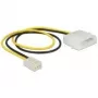 Vidinis maitinimo laidas DeLOCK 83659 0,3 m Molex 3 kontaktų