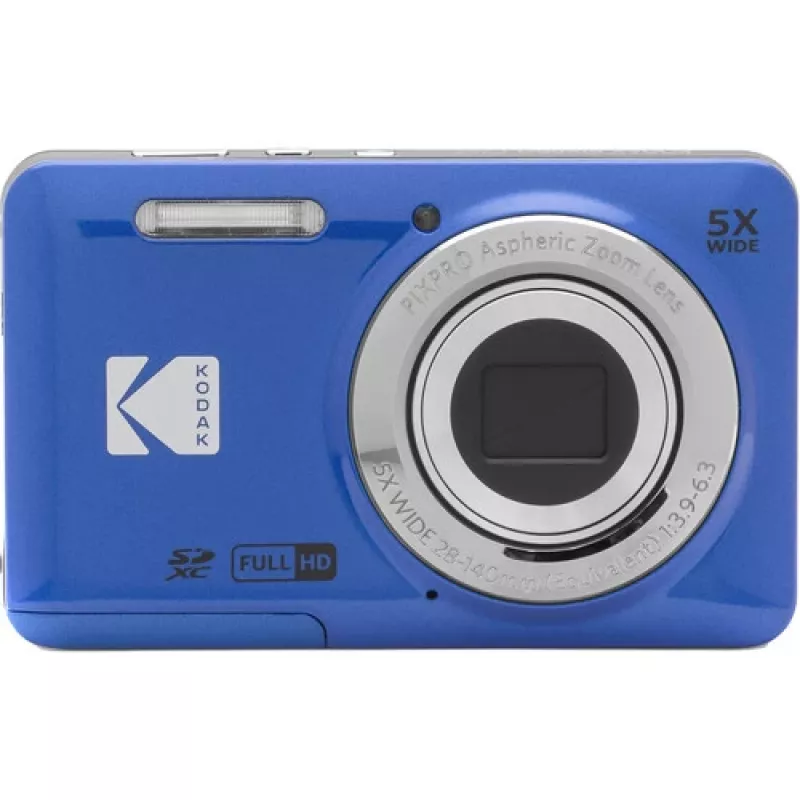 Kodak PIXPRO FZ55 1/2.3 Kompaktiškas Fotoaparatas 16 MP CMOS 4608 x 3456 Pikseliai Mėlynas (FZ55BL)