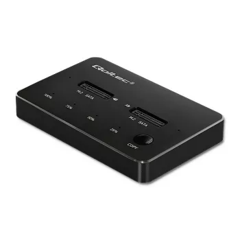 Qoltec 50310 Docking stotelė 2x SSD M.2 SATA NGFF USB Type C