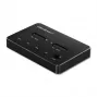 Qoltec 50310 Docking stotelė 2x SSD M.2 SATA NGFF USB Type C