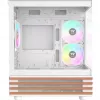 Korpusas THERMALTAKE View 170 WS ARGB Snow, Micro ATX, baltas